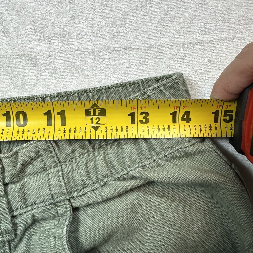 Aeropostale Cargo Pants Women XS Sage Green Utility Elastic Waist Pants - Picture 8 of 11